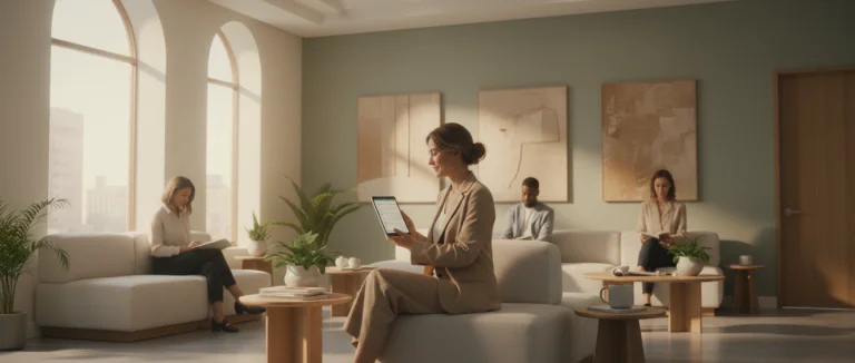 Пациент готовится к медицинскому осмотру