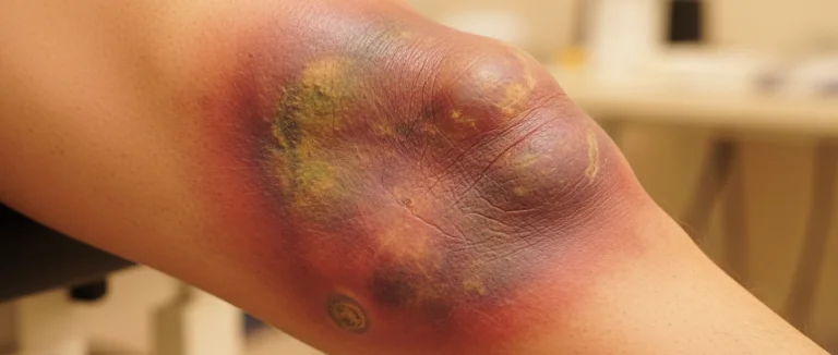 Мышечная травма: боль и отёк