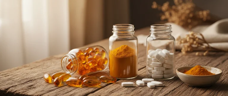 Натуральные добавки для суставов на столе