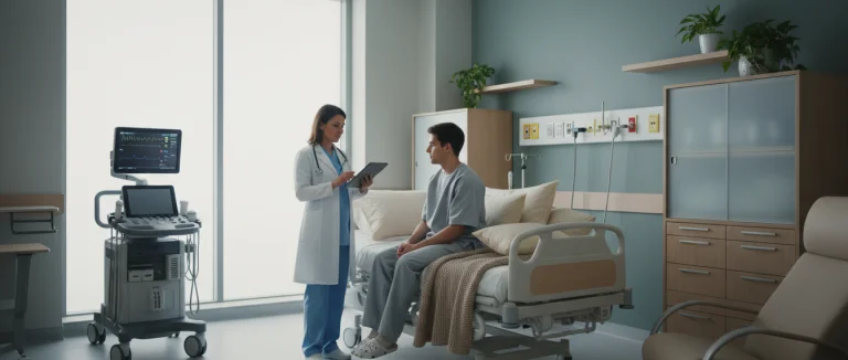 Медицинский осмотр в клинике