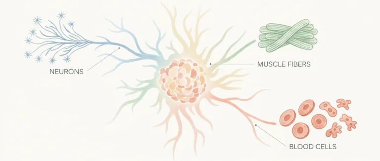 Дифференцировка стволовых клеток в разные типы