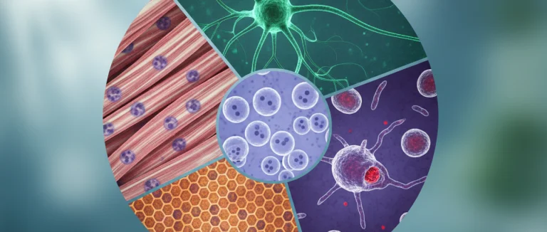 Разнообразные типы человеческих клеток