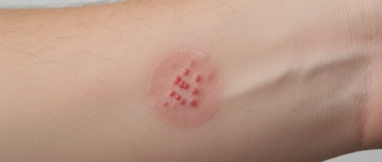 Кожная реакция на медицинский пластырь