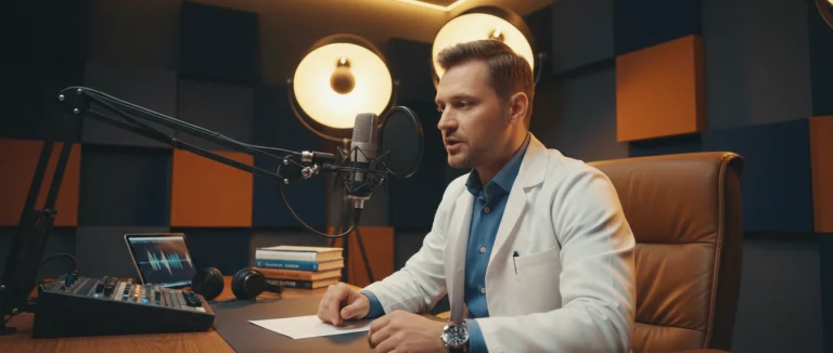 Студия подкаста доктора Майка