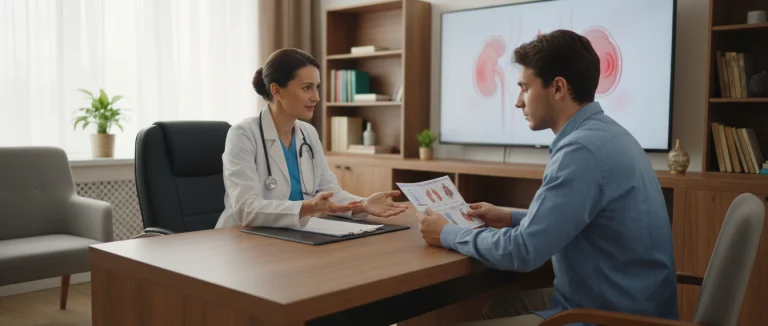 Пациент с симптомами ИМП