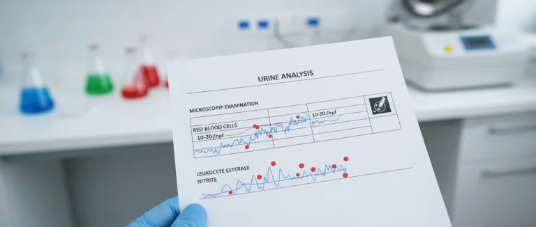 Анализ мочи с обнаружением крови