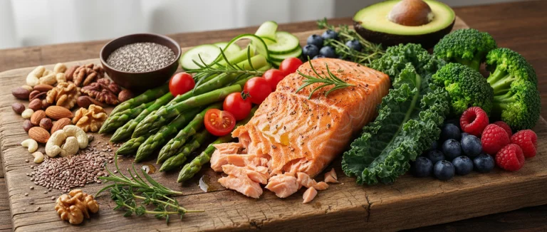 Свежие овощи и орехи для здоровья простаты