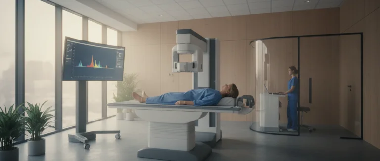 Сканирование DEXA в медицинском кабинете