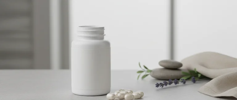 Бутылка с пищевыми добавками