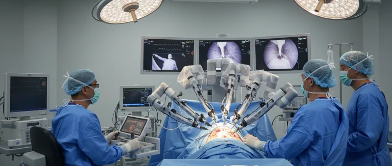 Хирургическая команда в операционной