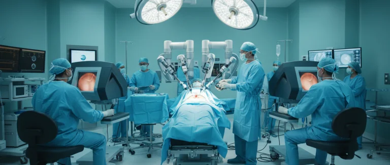 Роботизированная система Da Vinci в операционной