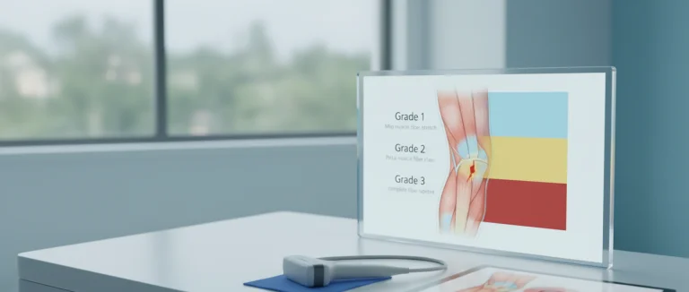 УЗИ и МРТ при оценке растяжения мышцы