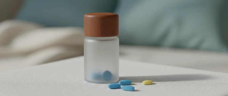 Флаконы с таблетками для ЭД