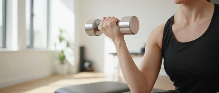 Пациент выполняет упражнения для запястья