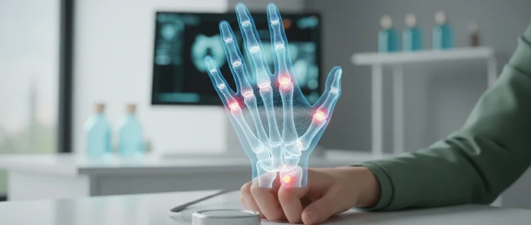 Медицинская визуализация суставов пальцев