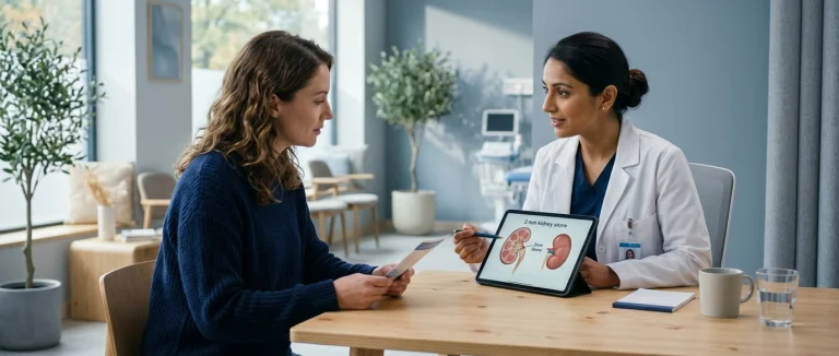 Микроскопическое изображение камней почек