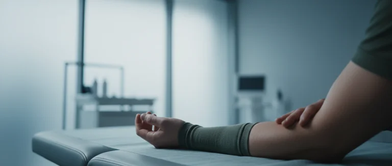 Травма предплечья в спортзале