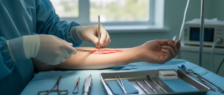 Хирургическое вмешательство на предплечье