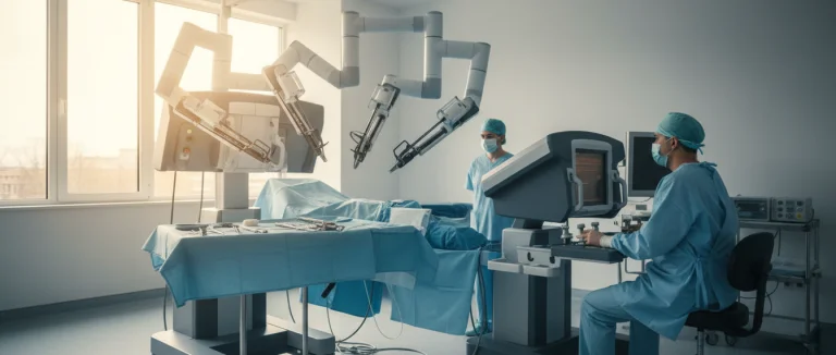 Робот Da Vinci в операционной