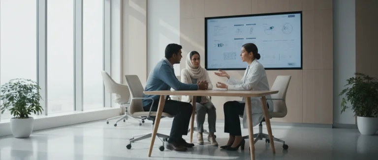 Консультация онколога в современном кабинете