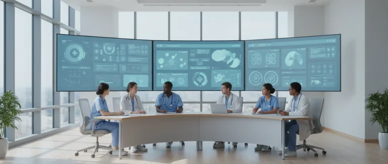 Команда врачей проводит комплексный скрининг