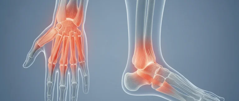 Боль в запястье и лодыжке