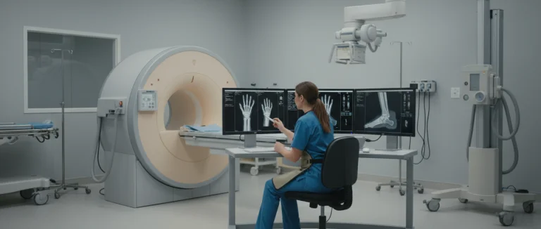 Медицинская визуализация запястья и лодыжки