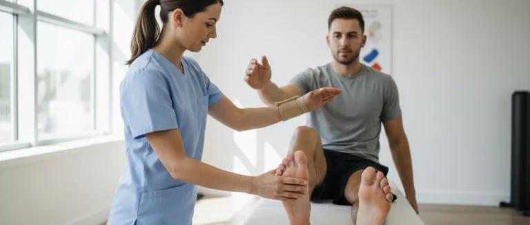 Физиотерапия запястья и лодыжки