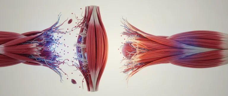 Медицинская визуализация разрыва мышцы