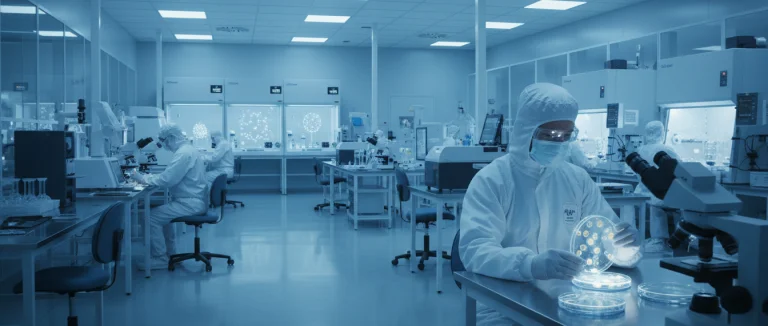 Лаборатория, где работают с iPSC