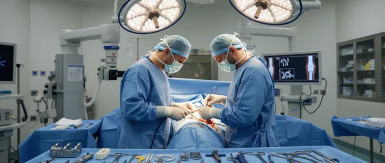 Хирургическая команда в операционной