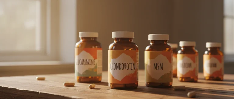 Бутылки с добавками для суставов