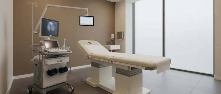 Стол для медицинского осмотра с оборудованием