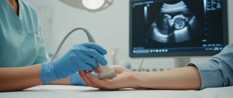 Обследование руки специалистом