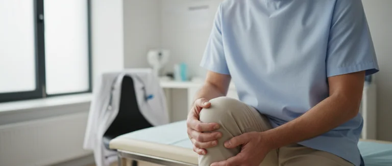 Пациент с болью в суставах