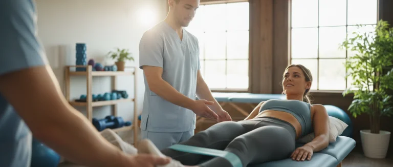 физическая терапия при растяжении мышцы