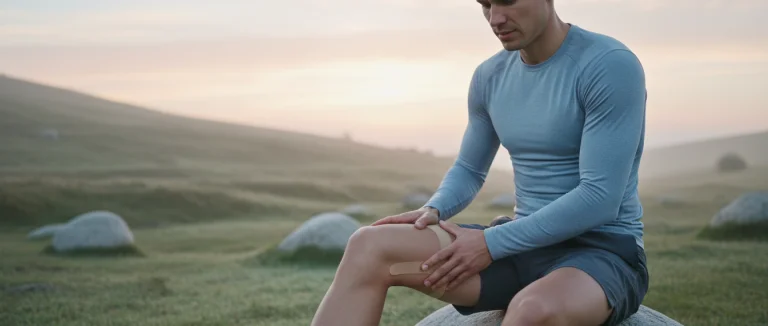 Растяжение мышцы бедра во время бега