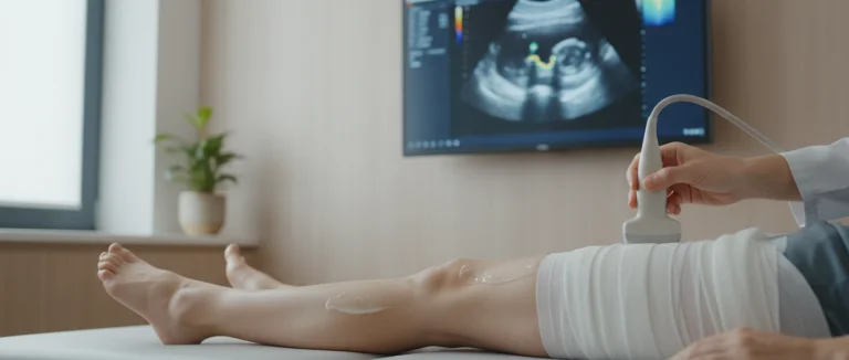 УЗИ мышцы бедра