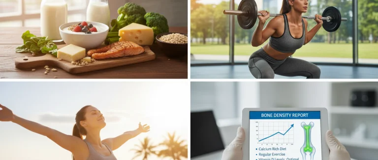 Здоровый образ жизни для укрепления костей