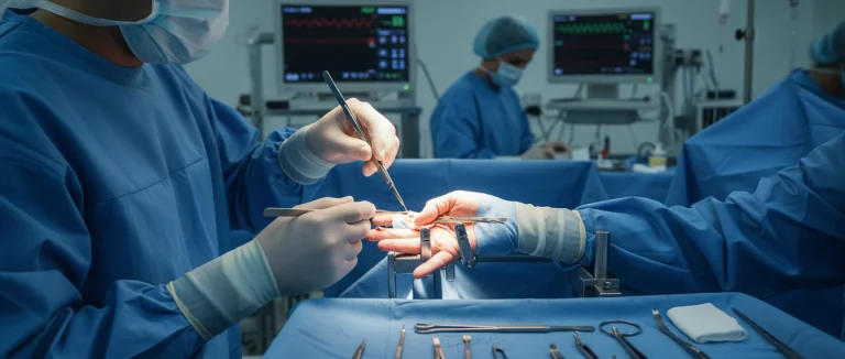 операция на пальцах руки