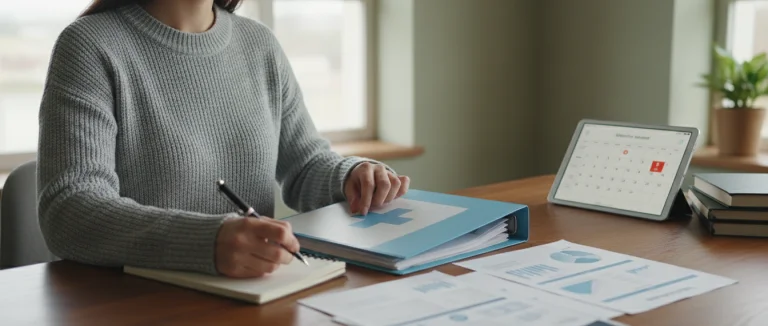 Пациент готовится к медицинскому осмотру