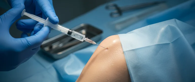 Инъекция стволовых клеток в коленный сустав