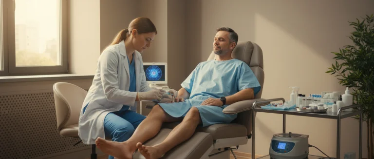 Процедура терапии стволовыми клетками