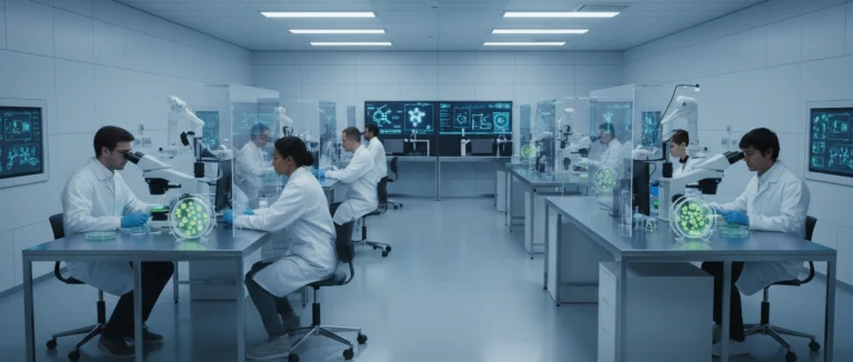 Лаборатория с тотипотентными стволовыми клетками