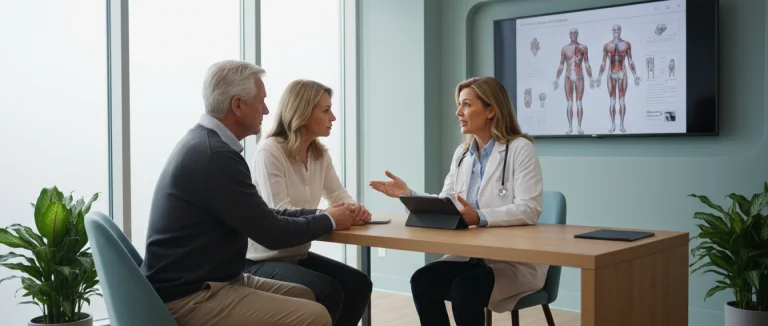 Консультация врача с пациентом