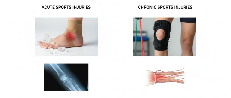 Сравнение острой и хронической травмы