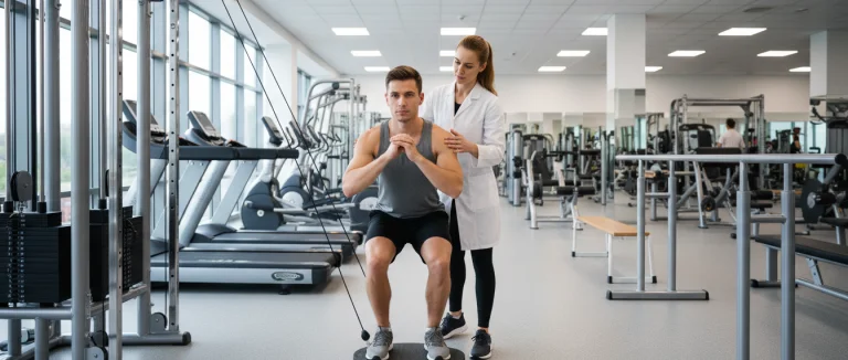 Процесс реабилитации спортсмена