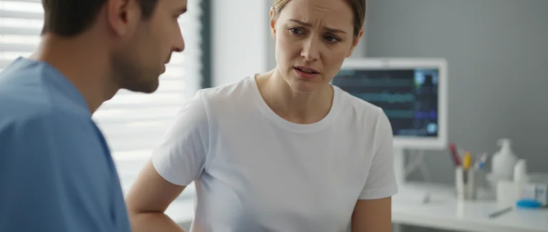 Больной с жжением при мочеиспускании