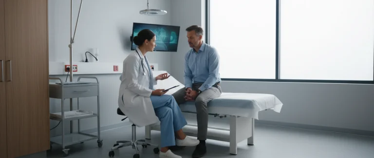 медицинский осмотр в современной клинике