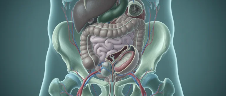 Анатомия простаты в разрезе
